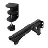 Sliding Desk Extension Plate Support Bracket Computer Keyboard Tray Hand Rest Rawer Slide Rail Clip Bracket Hardware