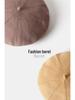 Women's Cashmere Knitted Beret - Autumn/Winter Korean Style, Flattering Fit, Japanese Wool Painter Hat.