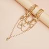 1 Set Adjustable Layering Necklace Starfish Conch Pendant Lightweight Clavicle Chain For Beach Party Summer Jewelry Gift