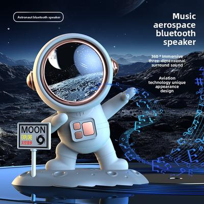 Bluetooth Audio Atmosphäre Astronaut Schreibtisch Kabelloser U-Disk Lautsprecher Hoher Wert USB-Laden Klangqualität