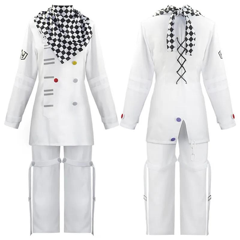 Danganronpa V3 Kokichi Oma Cosplay Kostuum President Uniformen Mantel Volledige Set Halloween Carnavalskleding M&Dangan ronpa