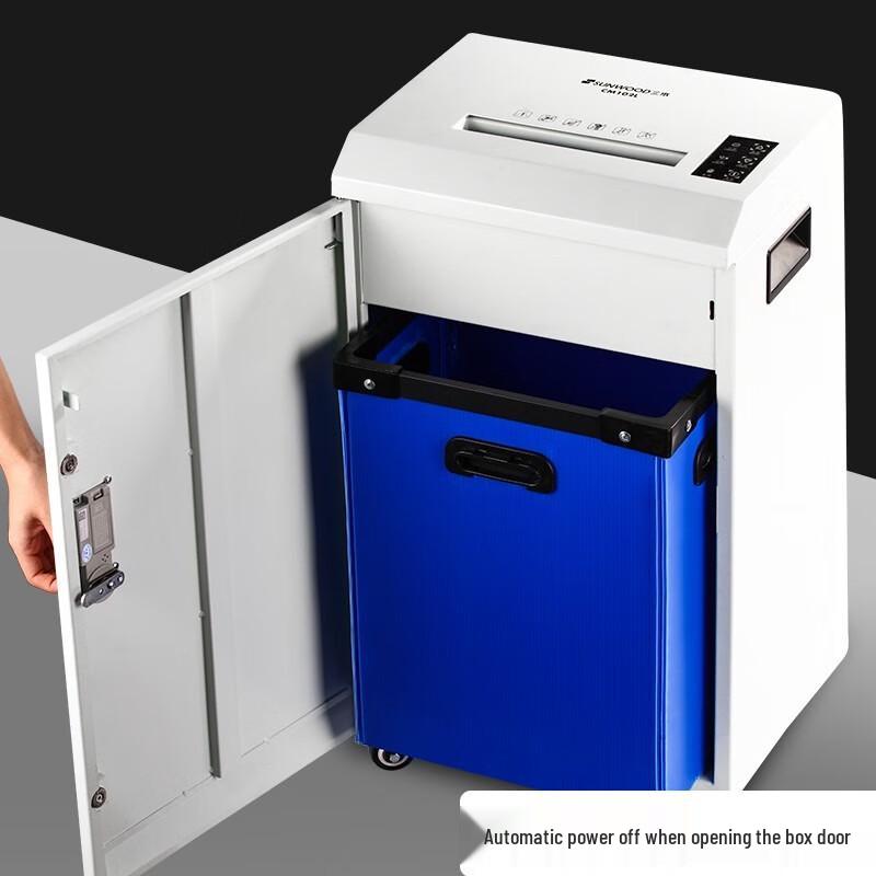 SUNWOOD CM102L High Security P-7 Micro-Cut Shredder CN plug (adapter included)