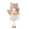 Christmas Plush Tulle Skirt Angel Christmas Tree Ornament Small Hanging Item