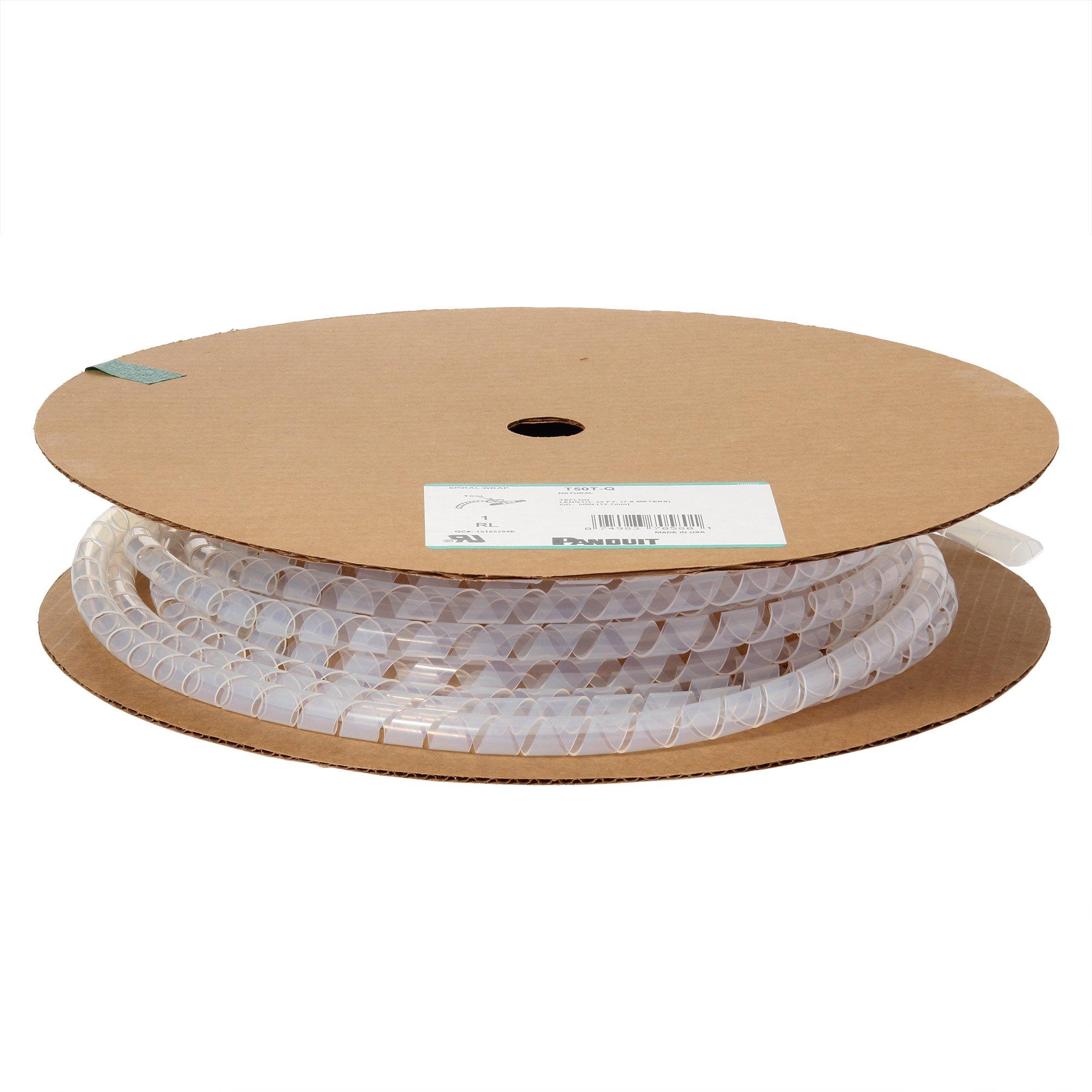 

Panduit T12T-C Spiral Wrap, TFE, Natural (100-Foot