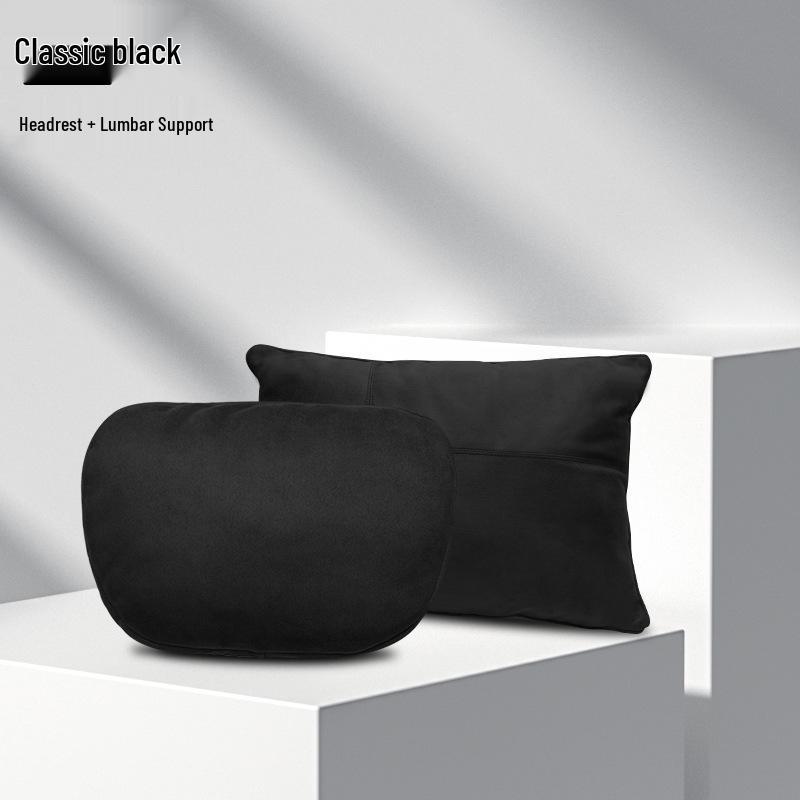 Toyota Car Lumbar Support Cushion & Neck Pillow Set