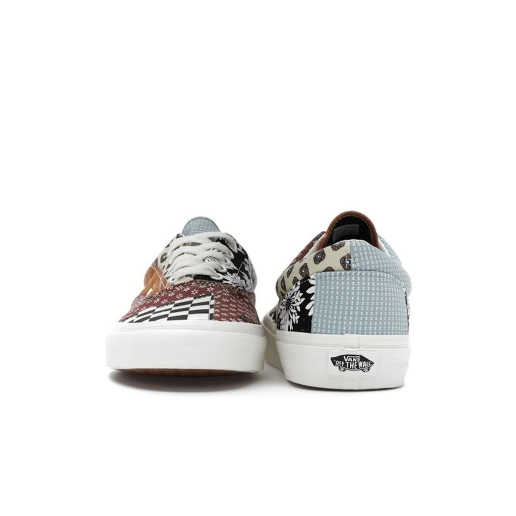 Vans Era Tiger Patchwork Adidași Unisex Negru Alb Adevărat VN0A4U391IO