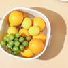 Vegetable Basin 2 Layer Multifunctional Plastic Fruit Wash Drain Basket Kitchen Tool L