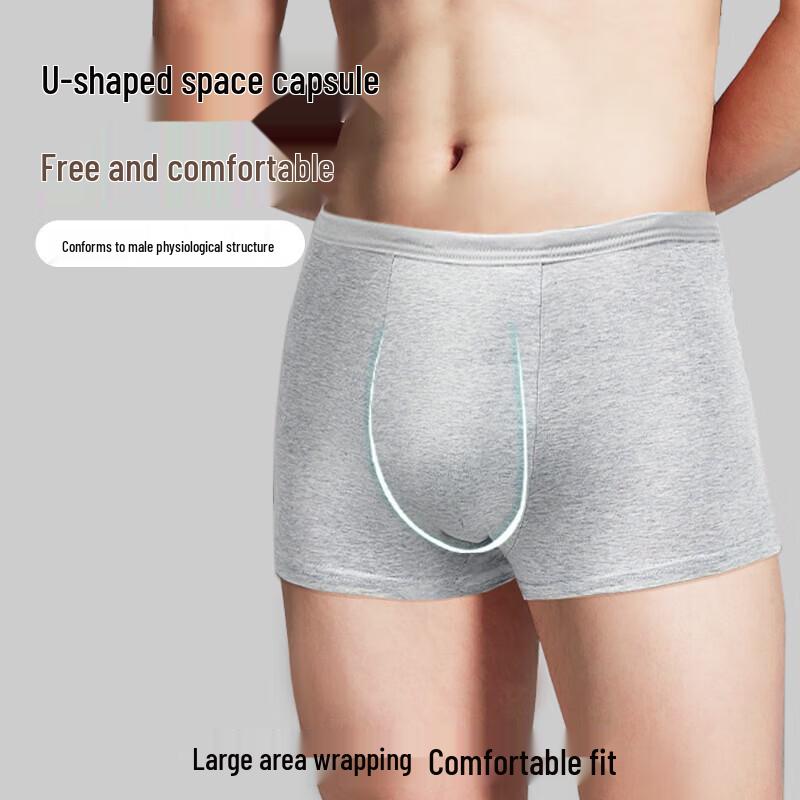 Nolansendi Disposable Men's Pure Cotton Boxer Briefs