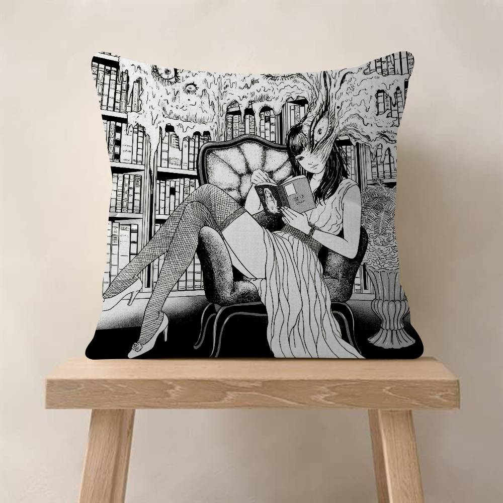 Japan Anime JJunji Horror Ito  pillow cover sofa cushion cover home room decoration children gift