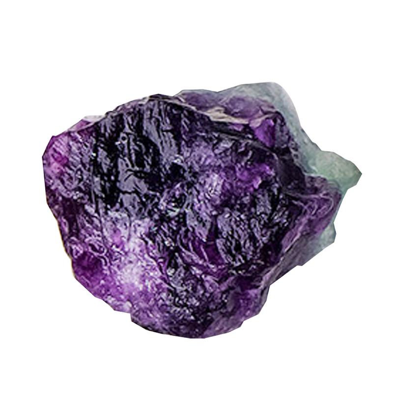 1pc Natural Color Fluorite Crystal Minerals Specimen Raw Mineral Decorative Irregular Shape Bulk Stone Home Decor Landscape Rock