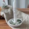 DIY Handmade Round Candle Bowl Insertion Platform Candle Bracket Concrete Ceramic Mold Resin Candlestick Craft Mold