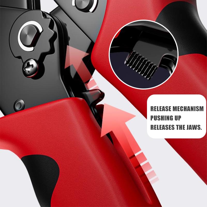 Ratcheting Crimping Tool Set For Dupont JST MOLEX Open Barrel,Dupont Molex JST TE Terminals & EPC PCIE SATA Pins SN-58B