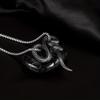 Serpentine Necklace - Elegant Silver Tone Chain Jewelry