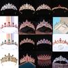 Children'S Crown Performance Birthday Small Crown Versatile Alloy Rhinestone Headgear Performance Hair Accessories