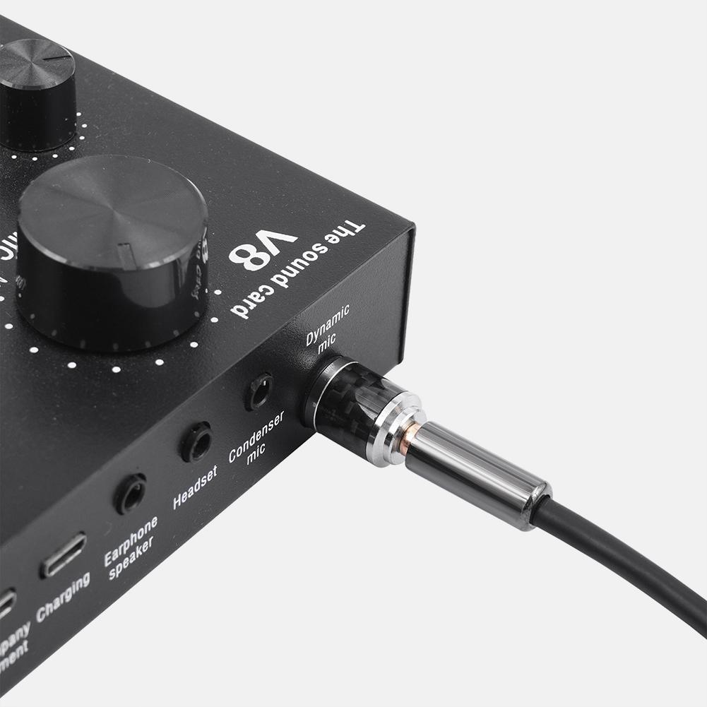 1/2 Pcs 1/4inch To 3.5mm Adapter Male To Female Stereo Headphone Audio Adapter 6.35 To 3.5 Converter for Amplifier Mixer Guitar