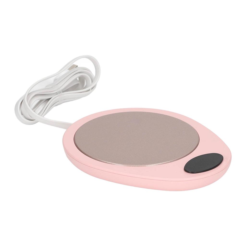 USB Mug Warmer Constant Temp Waterproof Adjustable Electric Beverage Heating Plate for Ceramic Coffee Cups