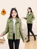 Mom's 2025 Winter Short Cotton Jacket: Women's Middle-Aged & Elderly Embroidered Thickened Fashion Coat