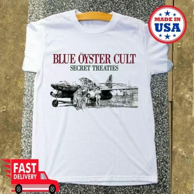 BLUE OYSTER CULT Secret Treaties Album Shirt White Shirt MI442 Unisex T-Shirt XXL