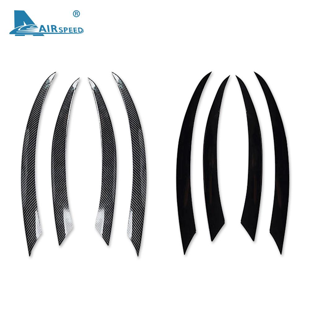 Carbon Fiber Fog Lamp Cover For Mercedes Benz C Class W205 C180 C200 C250 C260 C300 2015-2018 Front Bumper Spoiler Accessories