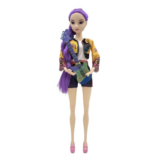 1/3Pcs 11.5-inch Kpop Hunter Girl Doll Movable Joints Girl Action Figure Decoration Animated Movie Character Collectible Toy Fans Enthusiasts Gift