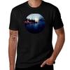 Autumn Moon Reflection TShirt Light Athletic Short Sleeve Tee Shirt