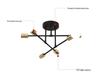 Modern Minimalist Nordic Branch Chandelier for Living Room, Dining Room, and Bedroom