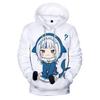 Hololive VTuber Kawaii Gawr Gura Cosplay 3d Print Hoodies & Sweatshirts Man Women Pullover Coat Y2k Top Oversized Men's Coat