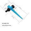 Horticultural Tripod Sprinkler: Large Round Rotating Nozzle for 360° Irrigation and Concrete Curing.