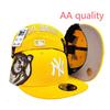 AA Quality Fitted Baseball Caps 3D Embroidered Men Sports Outdoor Use
