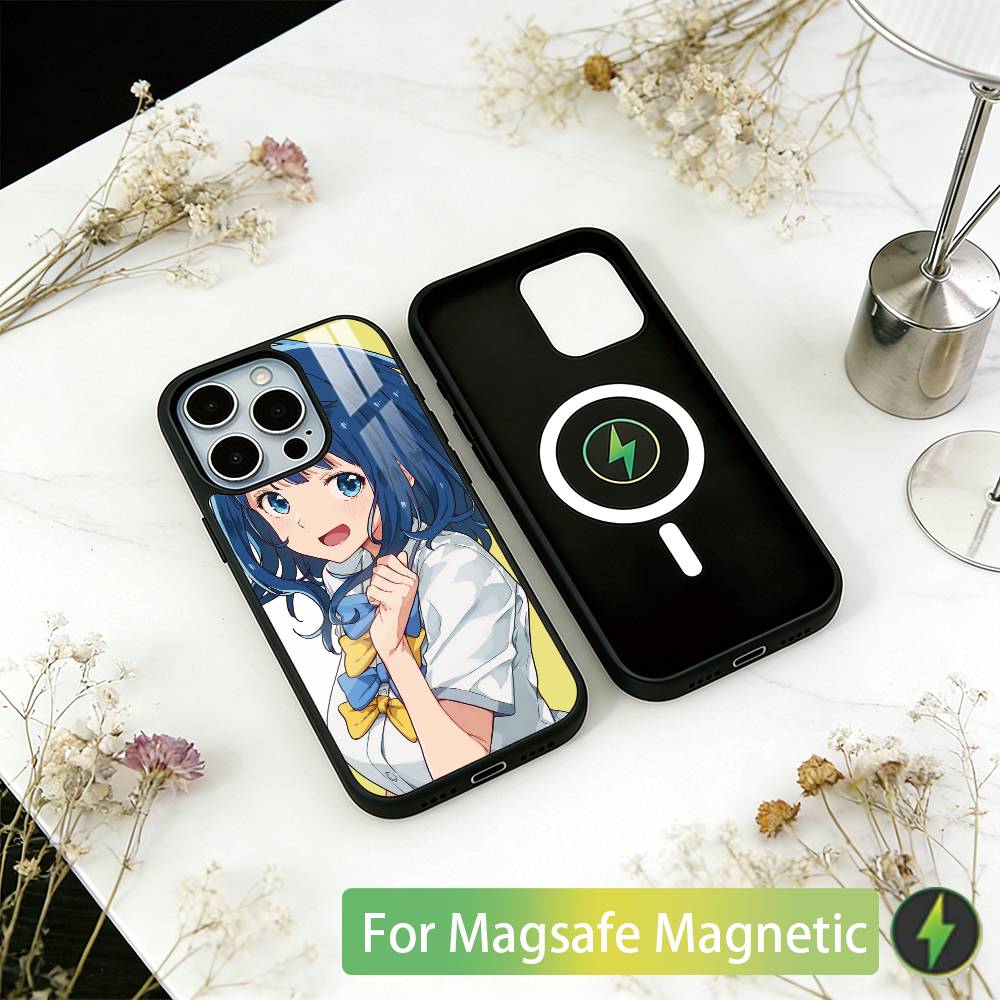 

Too Many Losing Heroines_ Anna Yanami Phone Case For iPhone17,16,15,14,13,12,11 Plus,Pro Magnetic with Magsafe Wireless Charging iPhone15Plus