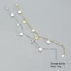 S925 Sterling Silver Pearl Shell Charm Bracelet - Fresh Summer Girl's Jewelry