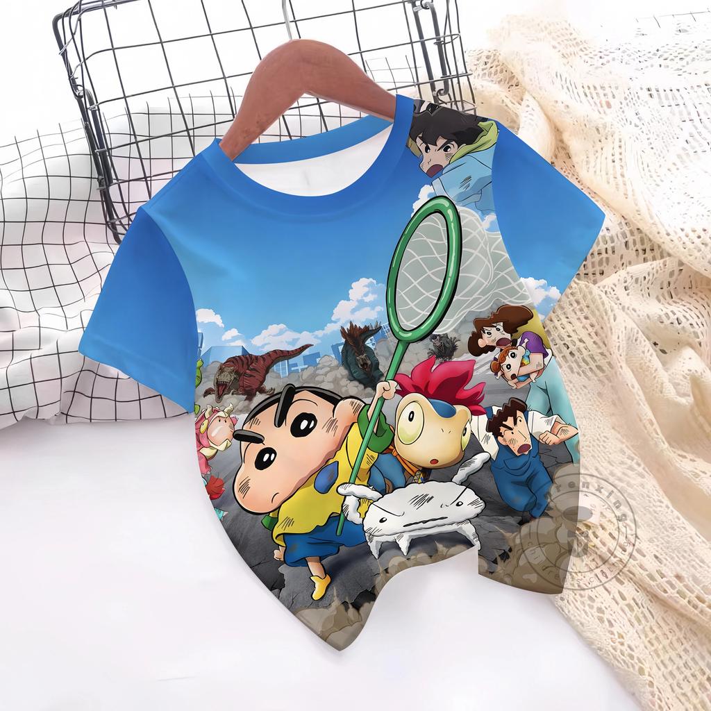 Summer T-Shirt 3D Print Boys Girls T-Shirts Casual Round Neck Short Sleeves Tops Kids Children's Clothing