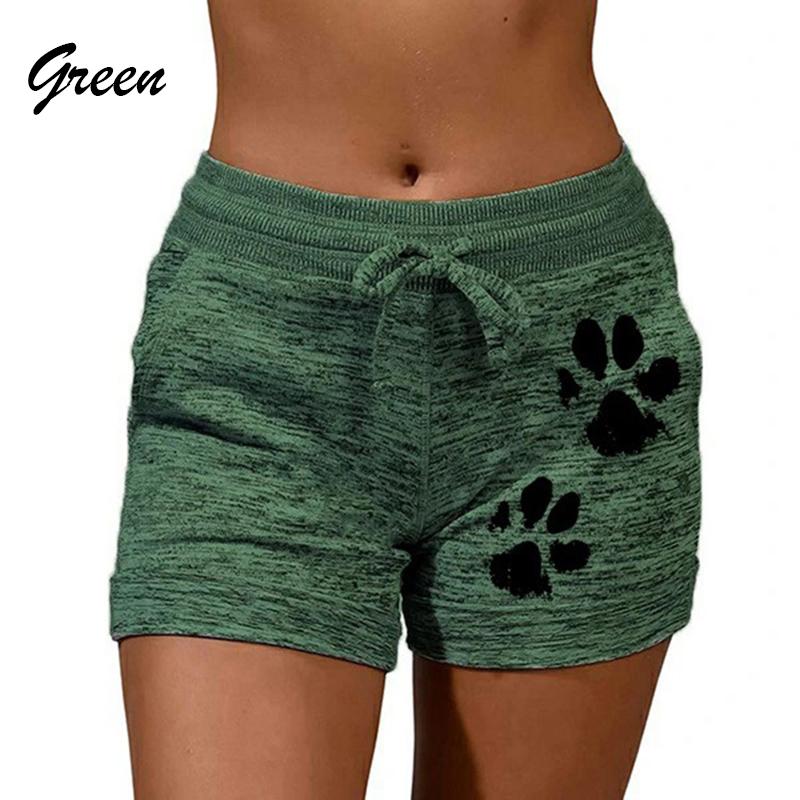 Pantaloncini sportivi da donna Cat Paw Stampa Pantaloncini cotone Corto  Elastico vita alta Coulisse Asciugatura rapida acquista in modo economico —  spedizione gratuita, recensioni reali con foto — Joom