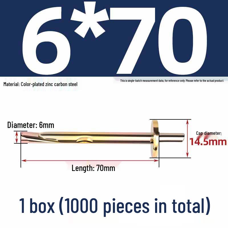 6mm Zinc Wall Anchor & Expansion Screw for Concrete