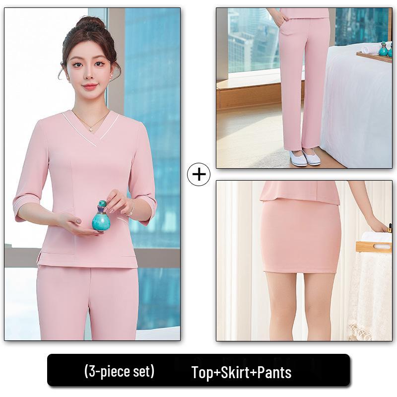 Women's Spa Technician Professional Uniform Set