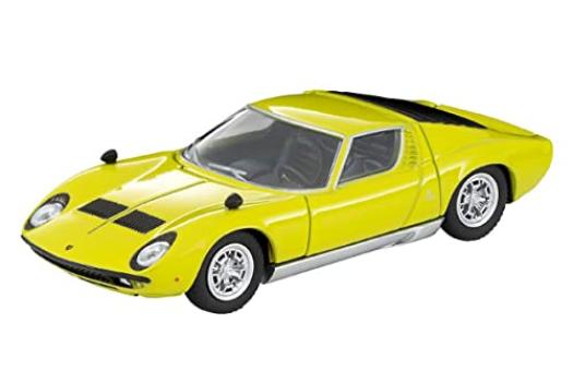 TOMYTEC Tomica Limited Vintage LV Lamborghini Miura S Yellow Green Finished Product 318880 Unisex 1/64