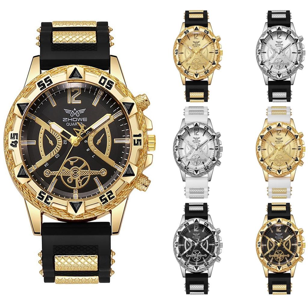 Men's Waterproof Luminous Running Alarm Clock Watch