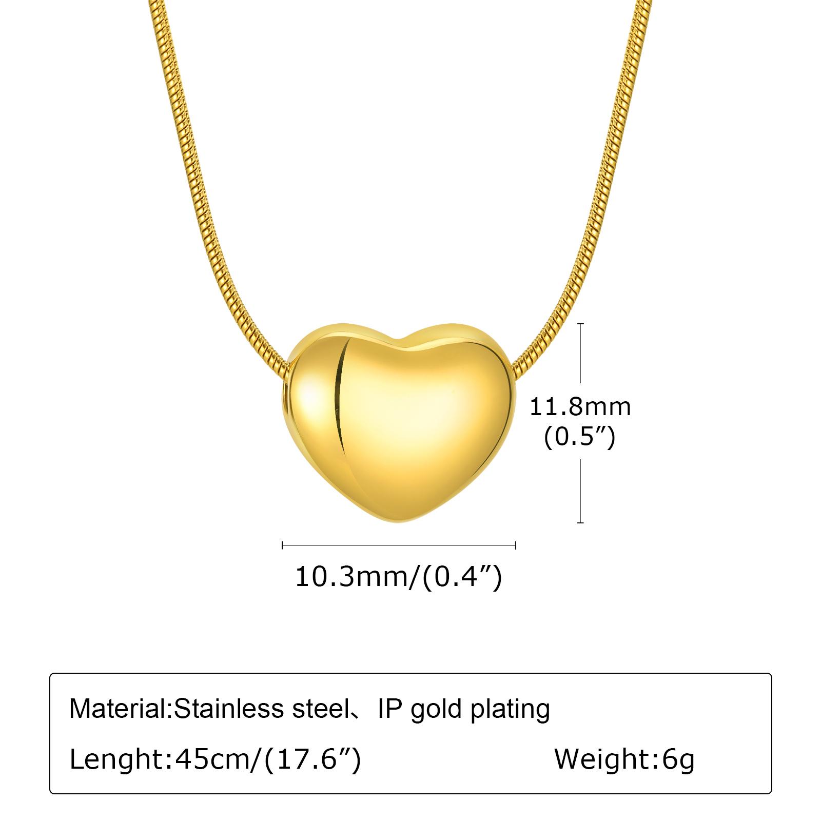 

Stainless Steel Necklace Heart/Star Shape Full Light Snake Chain for Girls Fashion Pendant Simplicity Accessories Party Gifts