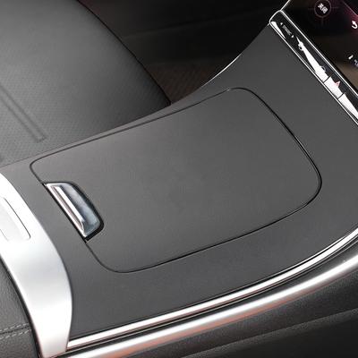 1 Adet Silikon Araba Orta Konsol Paneli Kaplama Trim Çıkartmaları Mercedes Benz C W206C260LC200LC300L için Oto İç Aksesuarları