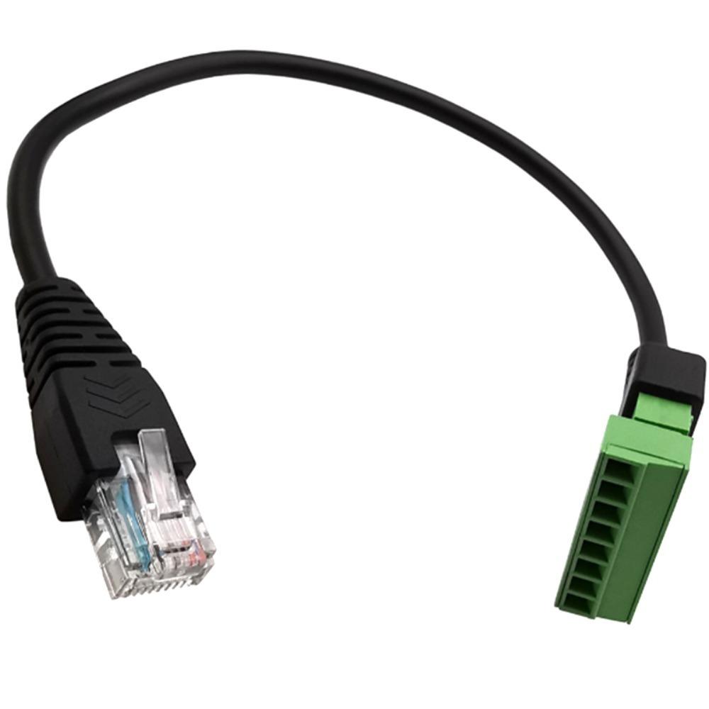 

Штекер Ethernet к 8-контактному адаптеру Ethernet RJ45 RJ45 Штекерный кабель RJ45 Сетевой кабель расширенной линии
