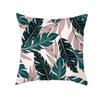 Peach Skin Printed Pillowcase Small Fresh Nordic Green Plant Sofa Cushion Cushion Cover Home Supplies