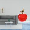 Figurine Decorative Resin Sculpture Blessed Lady Ceramic Fruit Artwork Statue for Study Room Holiday