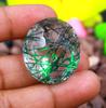 65-75 Carat Oval Shape Green Quartz Lab Created Amazing Quality Certified Brazil Gemstone SN382