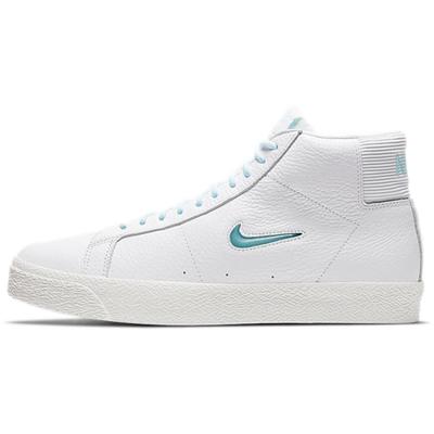 Zoom Blazer Mid Premium Sb 'White Glacier Ice Jewel' Sneakers Casual CU5283-100