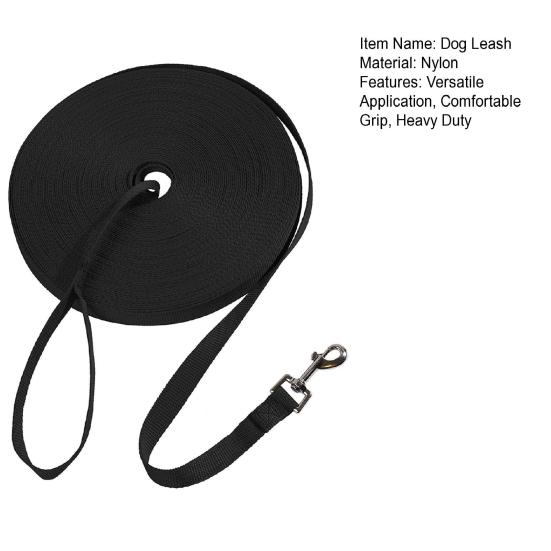 Nylon Dog Leash 6Ft 10Ft 16Ft Heavy Duty Leash with Comfortable Grip Training Leash for Medium Large Dogs Outdoor Walking Hiking