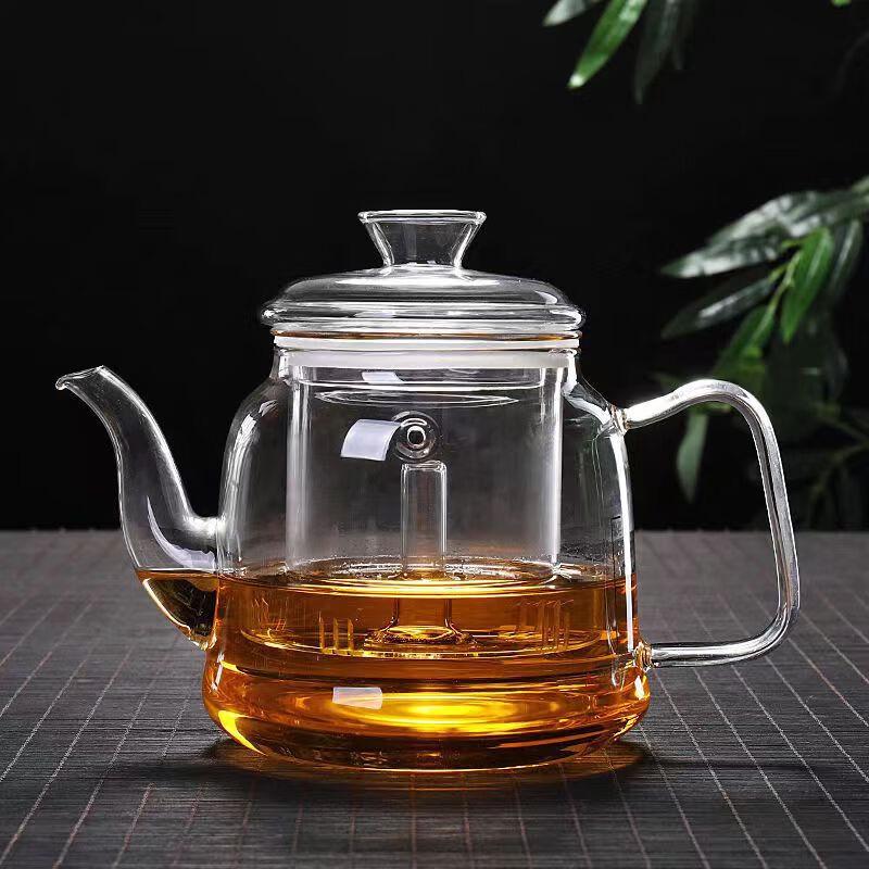 Thickened Glass Steaming & Boiling Teapot