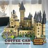 Non-Toxic Creative Magic School Model Diamond Bricks Sets Medieval Castle Moc Building Blocks Diy Plastic Toys Adult Kids Christmas Gifts