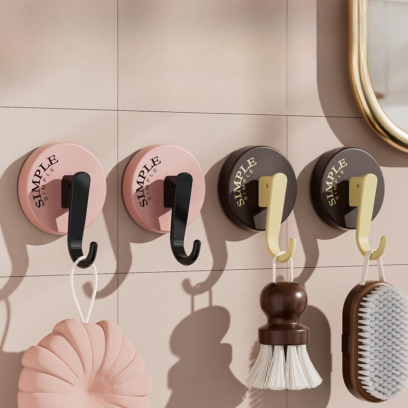 Retro Suction Cup Hook No Need for Drilling Strong and Seamless Coat HookSticky Hook for The Back of The Entrance Door