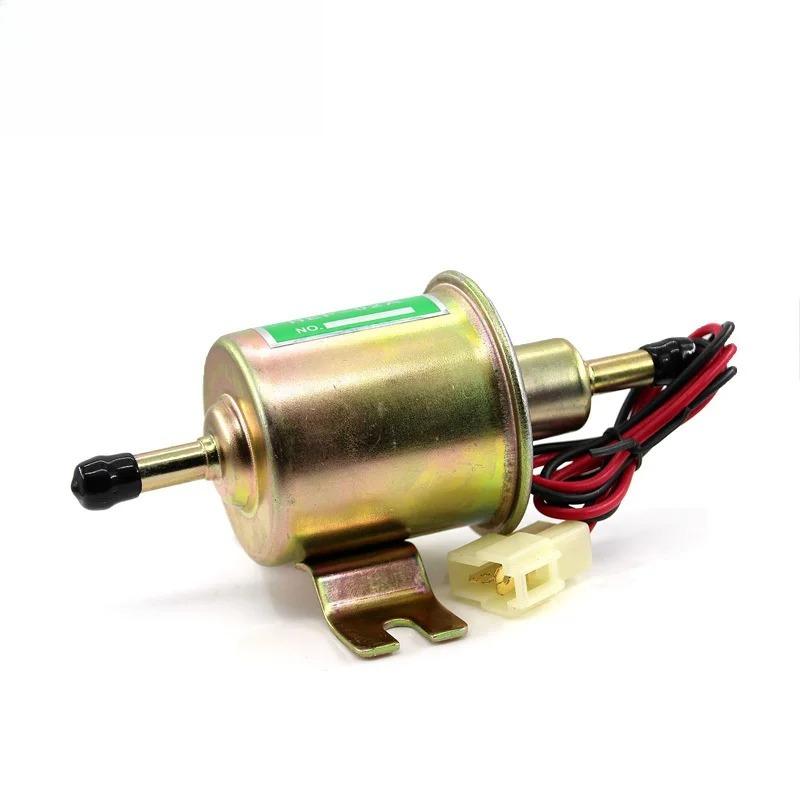 

HEP-02A Low Pressure Universal Diesel Petrol Oil Electric Fuel Pump DC 12V 24V Car Motorcycle TOYOTA Ford Yanmar NISSAN ATV золотий
