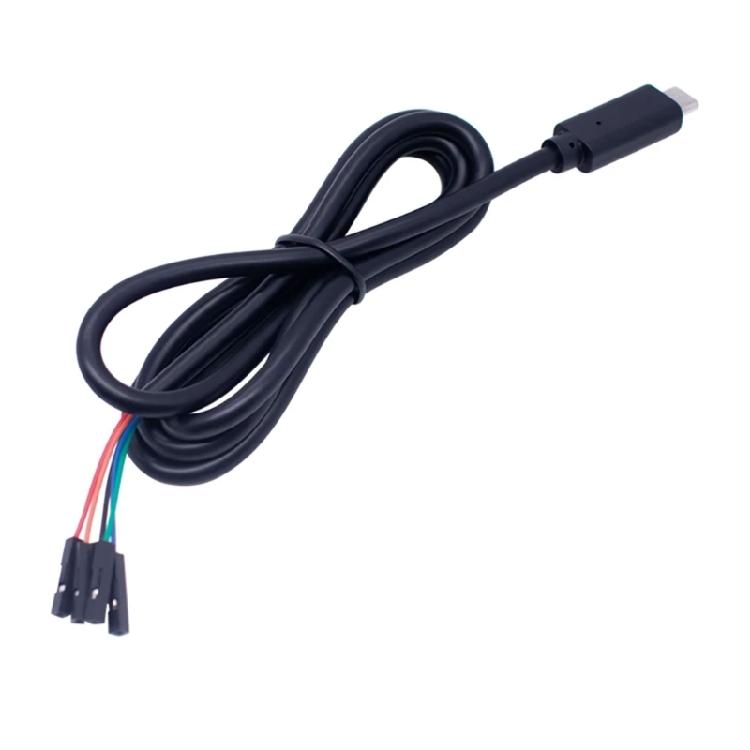 Practical USB TypeC to Phone Serial 232 Cable for Communication Needs